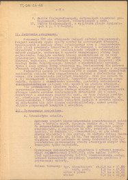 Koreferat z dnia 14 maja 1957 r. do projektu zabudowy rynku w Szydłowie, skan 2