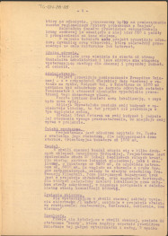 Koreferat z dnia 14 maja 1957 r. do projektu zabudowy rynku w Szydłowie, skan 4