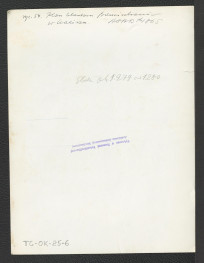plan parteru miejscowego klasztoru (1: 280) z około 1865 r. , skan 4