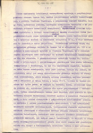 Koreferat z dnia 20 lipca 1963 r. do założeń projektowych i szkicu koncepcyjnego Muzeum Wsi Górnośląskiej w Śląskim Parku Kultury w Chorzowie, skan 2