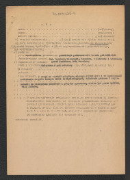 schemat dokumentacji wstępnej (założenie projektu) sygnowany przez wojewodę lubelskiego, architekta miejskiego i burmistrza miasta Zamościa w dniu 4 listopada 1949 roku, skan 3