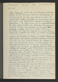 prawdopodbnie wypis z Przezdziecki - Varsovie, 1924, s.187 w języku francuskim; 2 karty, skan 1