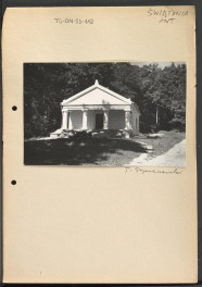 ilustracja związana z hasłem - świątynia (świątynia antyczna) - Domek Grecki w Nałęczowie, skan 1