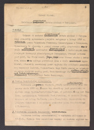 tekst Gerarda Ciołka „Założenia programowe układu zieleni w Zakopanem", skan 1