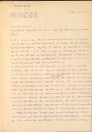 Koreferat z dnia 30 października 1958 r. do projektu wstępno-technicznego przystani flisackiej w Czorsztynie, skan 6