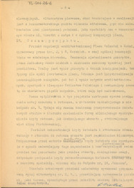 Koreferat do projektu regulacji architektonicznej Placu Wolności w Łodzi. Autorzy projektu -  inż. Józef Korski i inż. Witold Korski, skan 6