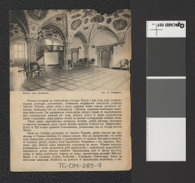fragment broszury „Poznań” opracowanej przez Jana Kilarskiego dla Wydawnictwa Ministerstwa Komunikacji; wydana przed 1939 rokiem; zawiera dwubarwne reprodukcje fotografii autorstwa Romana Stefana Ulatowskiego i Henryka Poddębskiego), skan 4