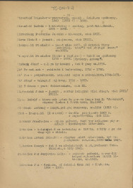 pismo z dnia 1 lutego 1958 r. redaktora naczelnego Polskiego Słownika Biograficznego profesora Kazimierza Lepszego w sprawie haseł na literę H do X tomu wraz z wykazem nazwisk osób przewidzianych do zamieszczenia ich biogramów w przewidzianym wydawnictwie, skan 35