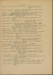 pismo z dnia 1 lutego 1958 r. redaktora naczelnego Polskiego Słownika Biograficznego profesora Kazimierza Lepszego w sprawie haseł na literę H do X tomu wraz z wykazem nazwisk osób przewidzianych do zamieszczenia ich biogramów w przewidzianym wydawnictwie, skan 43