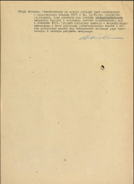 Opinia z dnia 28 stycznia 1953 r. o projekcie szkicowym schroniska turystycznego na Lubaniu, skan 6