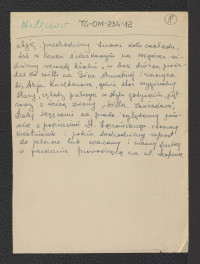 wypis z Chlewiński, Nałęczów, strona 20 zawierający charakterystykę wspomnianej miejscowości, skan 9