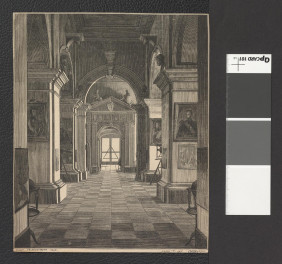 wnętrze obserwatorium astronomicznego (wycinek z czasopisma „Kłosy” t. XXIV z 1877 zawierający reprodukcje ryciny), skan 1