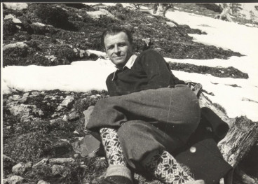 fotografie przedstawiające Gerarda Ciołka, skan 1