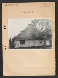 przykład miejscowej, wiejskiej zabudowy, skan 1