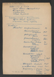 krótkie opisy ogrodów klasztornych w Koleśniakach (Kalesninkai), Koprzywnicy, Krakowie, skan 1