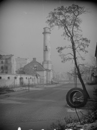 IV Oddział Warszawskiej Straży Ogniowej, dawne Koszary Gwardii Konnej Koronnej (mirowskie) - czatownia czyli wieża obserwacyjna, skan 1