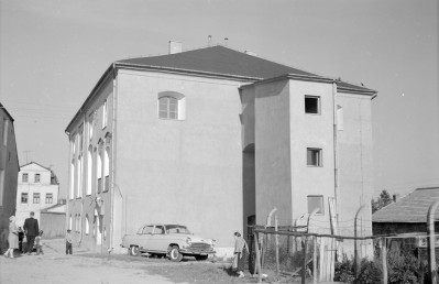 synagoga - elewacja boczna, skan 1