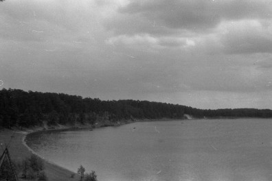 widok ogólny na jezioro, skan 1