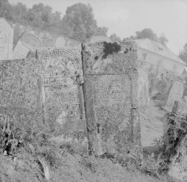 Cmentarz, Kirkut - macewy, skan 1
