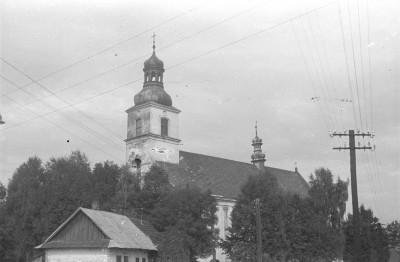 kościół parafialny pw. św. Idziego - elewacja południowa, skan 1