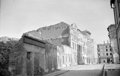 ulica zielona - fragment zabudowy, skan 1