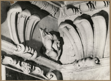 Kaplica Firlejów - fragment fryzu, skan 1