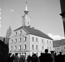 ratusz - elewacja południowo - zachodnia, skan 1