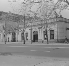 Kordegarda - elewacja i widok ogólny od strony ulicy, skan 1