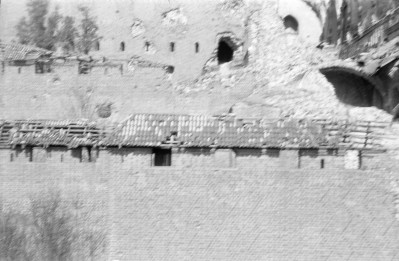 fragment muru zewnętrznego w Zamku w Malborku, skan 1