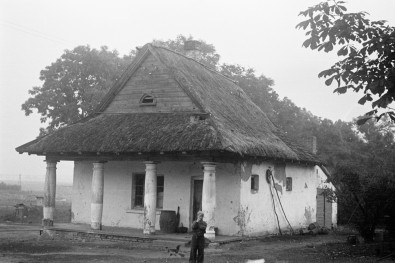 dom podcieniowy - elewacja północno-zachodnia, skan 1
