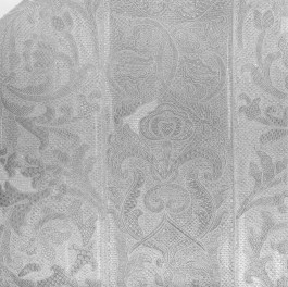 Skarbiec Katedralny - Ornat. haftowany Bp. F.K. Szaniawskiego. Polska 1720-32. Fragment haftu., skan 1