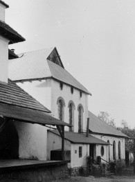 zespół pałacowy - stara gorzelnia, elewacja, skan 1