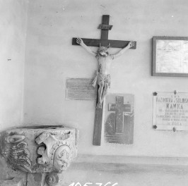 kościół pw. św. Mikołaja - krzycyfiks w narteksie, skan 1