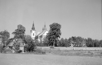 zespół klasztorny Bernardynów - widok ogólny, skan 1