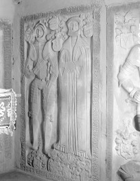 kościół św. Mikołaja - płyta nagrobna Melchiora von Zedlitz oraz jego żony Ursuli 1560, skan 1
