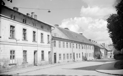 budynki klasztorne przy ulicy Klasztornej - elewacje, skan 1