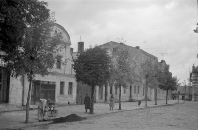 rynek - zabudowa miejska, elewacje, skan 1
