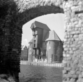 Żuraw XIV-WV odbudowa 1957-9 - widok zewnętrzny, skan 1