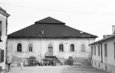 Wielka Synagoga - elewacja , skan 1