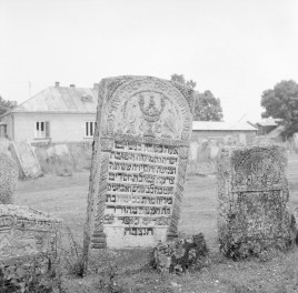 Cmentarz, Kirkut - macewy, skan 1