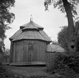 Cerkiew drewn. Przemienienia Pańskiego - prezbiterium, skan 1