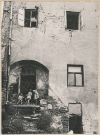 Rynek - kamienica nr 23 - elewacja tylna, skan 1