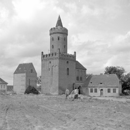 brama Wolińska i zabudowa miejska, skan 1