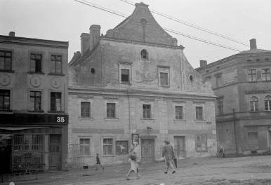 kamienica - elewacja, skan 1