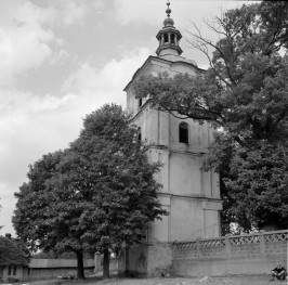 klasztor Franciszkanów, dzwonnica - elewacja północno-wschodnia, skan 1