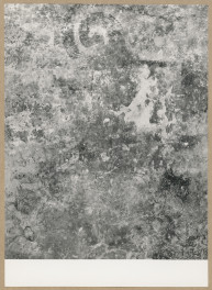 Kaplica Firlejów - fragment ściany ze śladami malowidła, skan 1