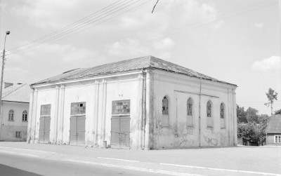 synagoga - elewacja od ulicy, skan 1