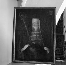 klasztor ss. Mniszek Benedyktynek - zbiory - obraz s. Kseni z XVIII w., skan 1