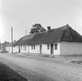 chałupy - elewacje frontowe, skan 1