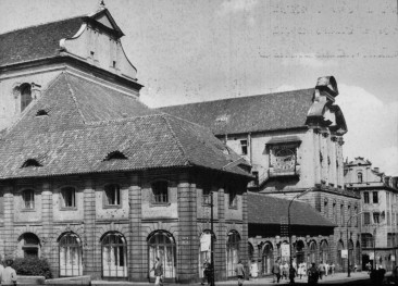 klasztor franciszkanów na Wzgórzu Przemysła - widok ogólny, skan 1